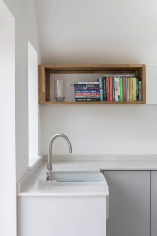 Oak shelf box kitchen storage bespoke kitchen oxfordshire 683x1024