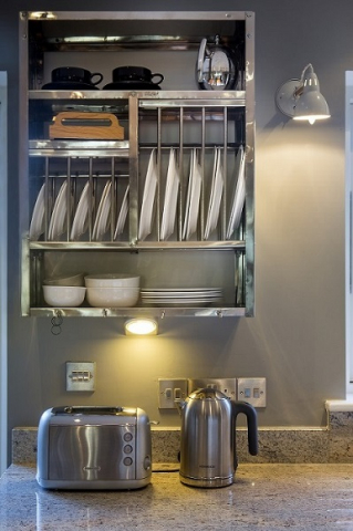 Steel kitchen plate rack oxford north