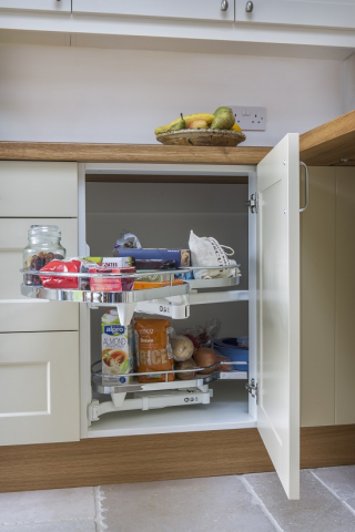 clever corner storage kitchen quainton buckinghamshire